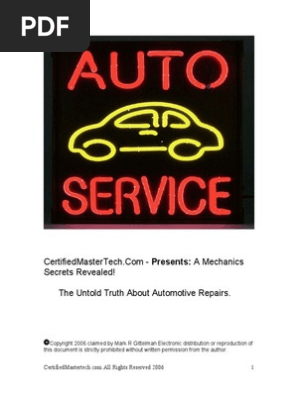 Mechanics Secrets