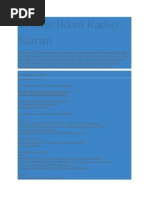 Download Traffic Iklan Radio Siaran by ryon10 SN215413516 doc pdf