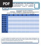 CMA 2014 - EDUCAÇÃO FISICA  4º ANO  B
