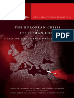 The European Crisis and its Human Cost