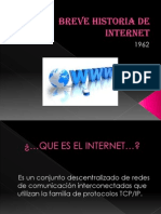 Breve Historia de Internet