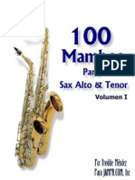 100.Mambos.sax.Alto.tenor.merengue