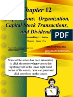Corporations: Organization, Capital Stock Transactions, and Dividends