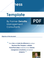 Business Plan Template