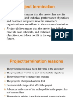 Project Termination