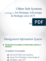 MIS & Other Subsystems