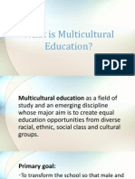 Multicultural Education Goals