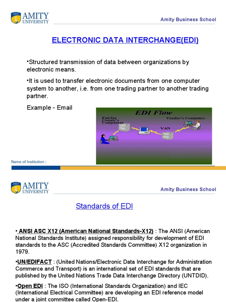 Understanding Electronic Data Interchange (EDI) | PDF