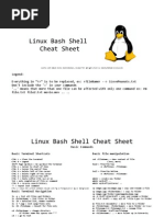 Linux Bash Shell Cheat Sheet