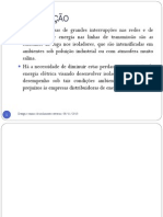 Design e Ensaio de Isolamento Externo