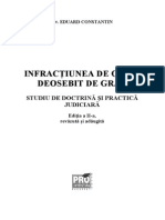 Infractiunea de Omor Deosebit de Grav - Pdf-Rasfoire