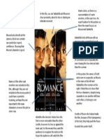Romance Poster Deconstruction