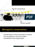 Managerial Compensation