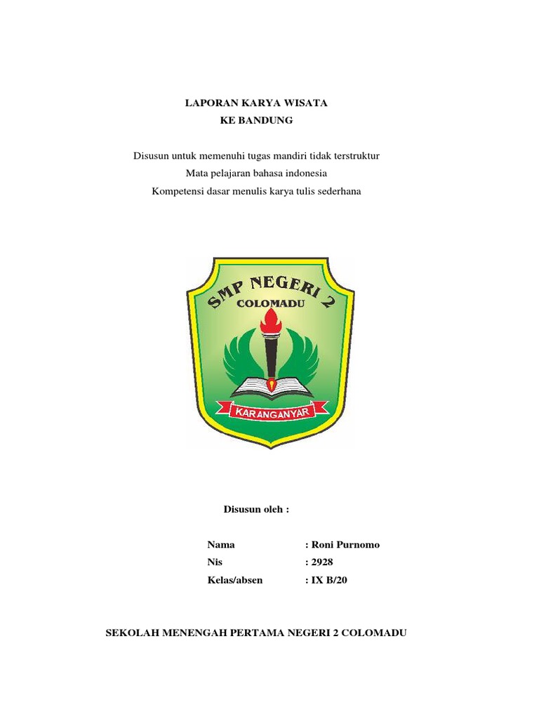 Contoh Laporan Kunjungan Ke Museum Pos Indonesia Seputar