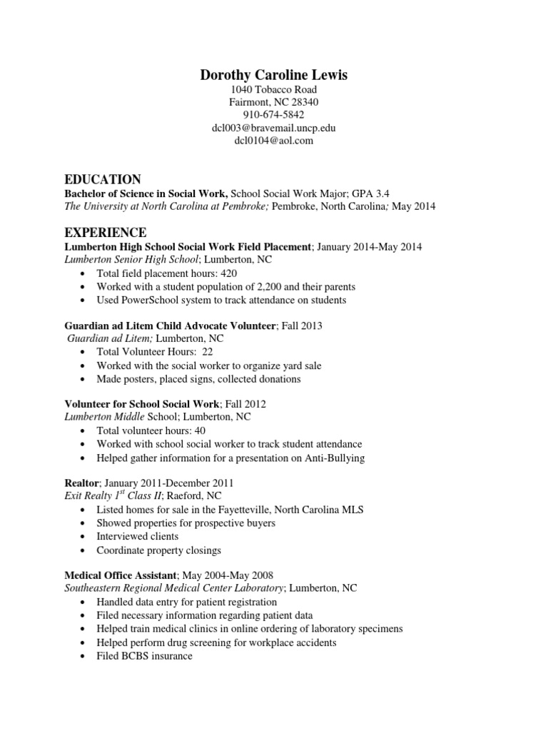 Official Resume | PDF | Career & Growth