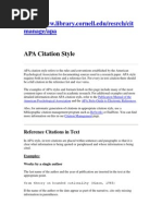 Apa Citation