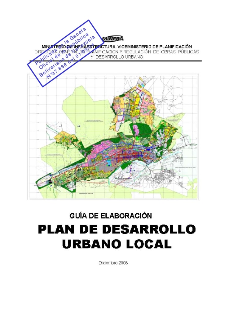 Manual Para La Elaboracion Del Plan