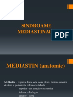 Sindroame Mediastinale