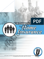 Consumers Guide to Home Insurance