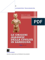 Origjina Shqiptare e Qytetërimit Në Sardenjë