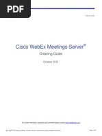 Download Webex Meeting Server by Arturo Jimenez SN215490164 doc pdf