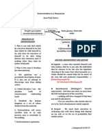 Existentialism Is A Humanism (Outline)