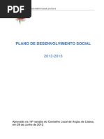 Plano Desenvolvimento Social 2013 2015