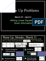 Wu Mar 31 - Apr 4 No Ans