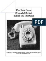 S00 Rob Grant Telephone Identifier - Index and Intro