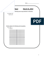 Moyer Math - Algebra II - GP 03-31-14