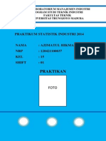 Praktikum Statistik Industri 2014: Praktikan