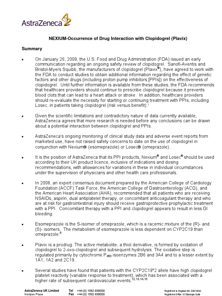 Plavix aspirin interaction