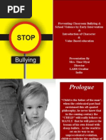 Download Preventing Classroom Bullying  School Violence by Early Intervention  by Tina SN21553145 doc pdf