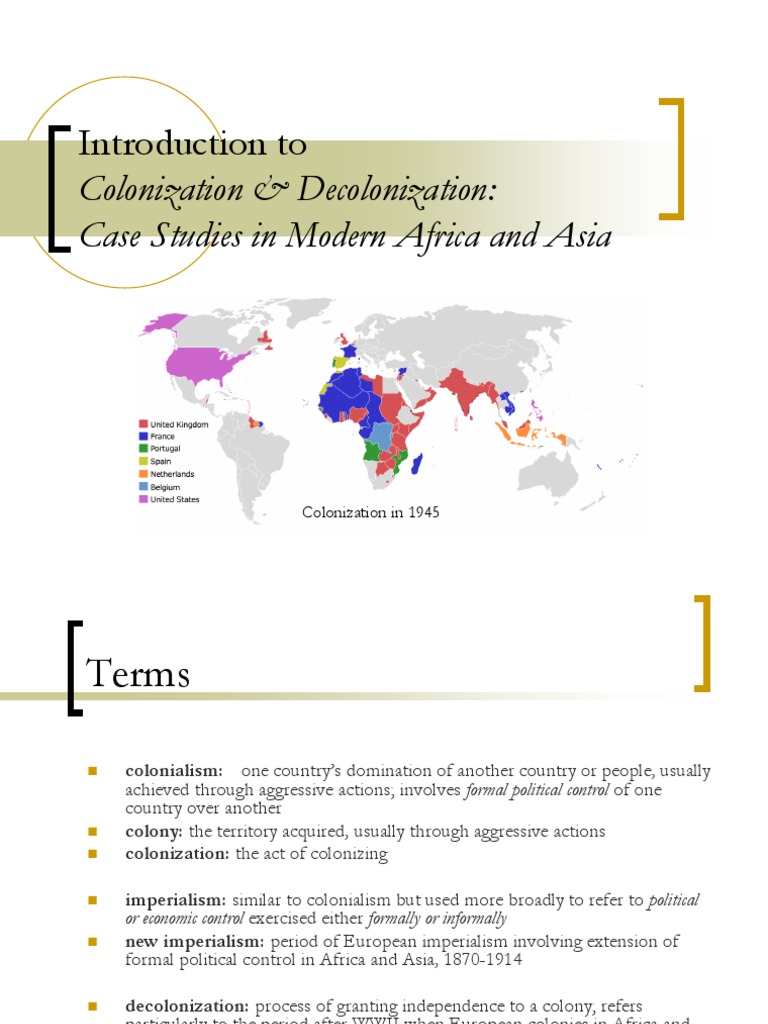 Understanding Colonization & Decolonization | PDF | Imperialism ...