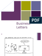 grade 9 business letter presentation