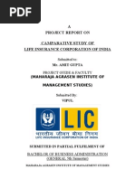 Project on LIC India