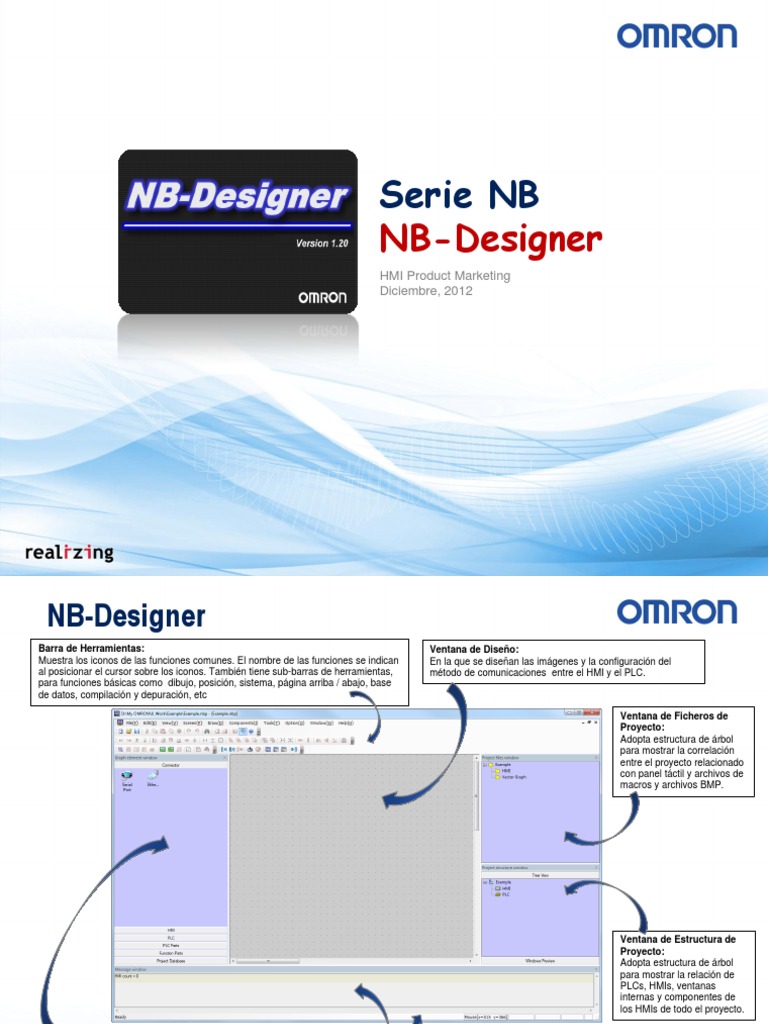Guía de Uso de NB-Designer HMI | PDF | Ventana (informática) | Point ...