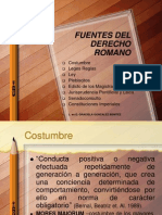 Fuentes Del Derecho Romano - Pps