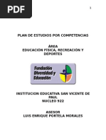 Plan de Educación Física 6º Grado | PDF | Deporte del atletismo ...
