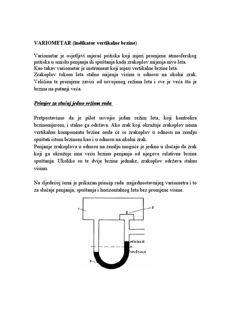 Variometar | PDF