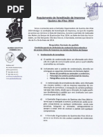 Regulamento de Acreditação da Imprensa da Queima das Fitas 2014