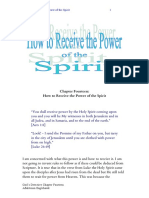 How To Receive The Power of The Spirit