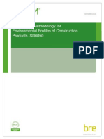 Methodology For Environmental Profiles 2008 SD6050