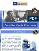 Constitución de Empresas