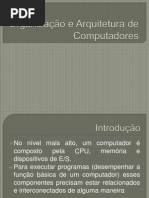 2602Organização e Arquitetura de Computadores