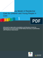 A Contemporary Model of Residential Care For Children and Young People in Care 2010