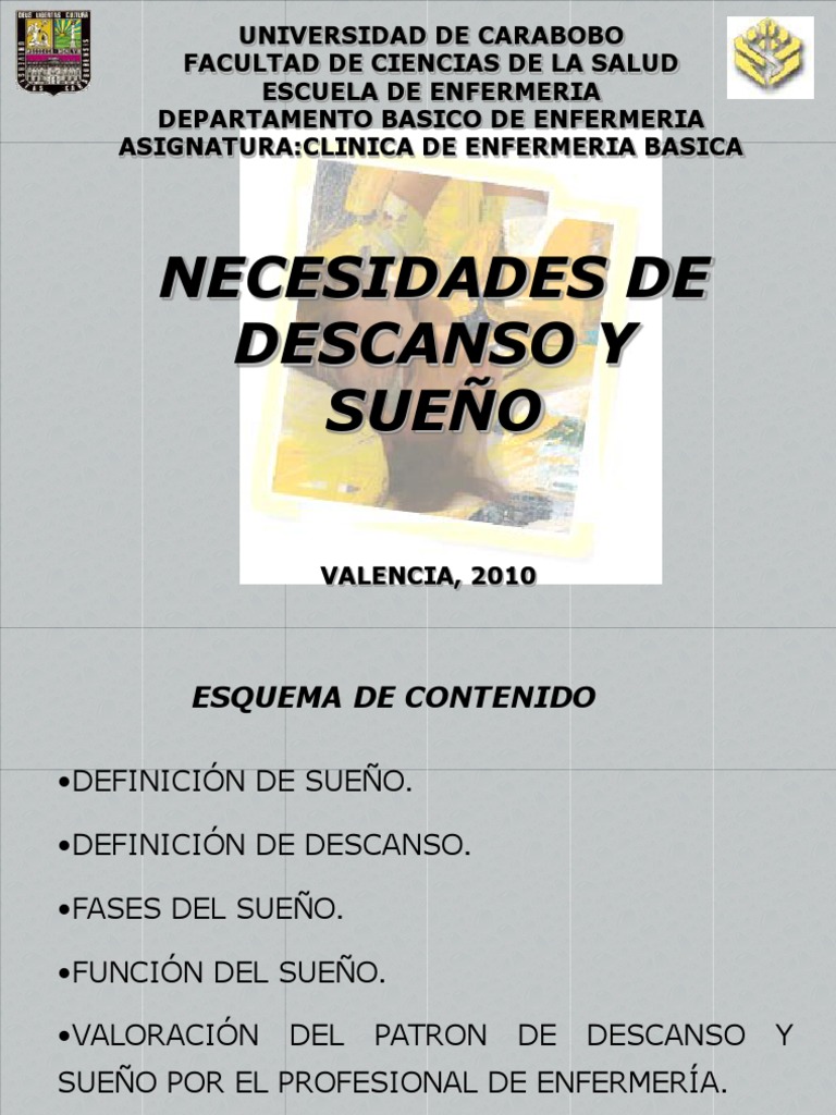 Cuidados de Enfermería en Sueño y Descanso | PDF | Movimiento rápido ...