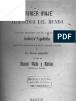 Antonio Pafagetta - Primer Vaje Alrededor Mundo