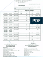 Date Sheet (Attc_ Ct_ Ptc & b.ed) Aut-2013