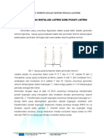 Perencanaan Instalasi Listrik Dari Pusat Listrik